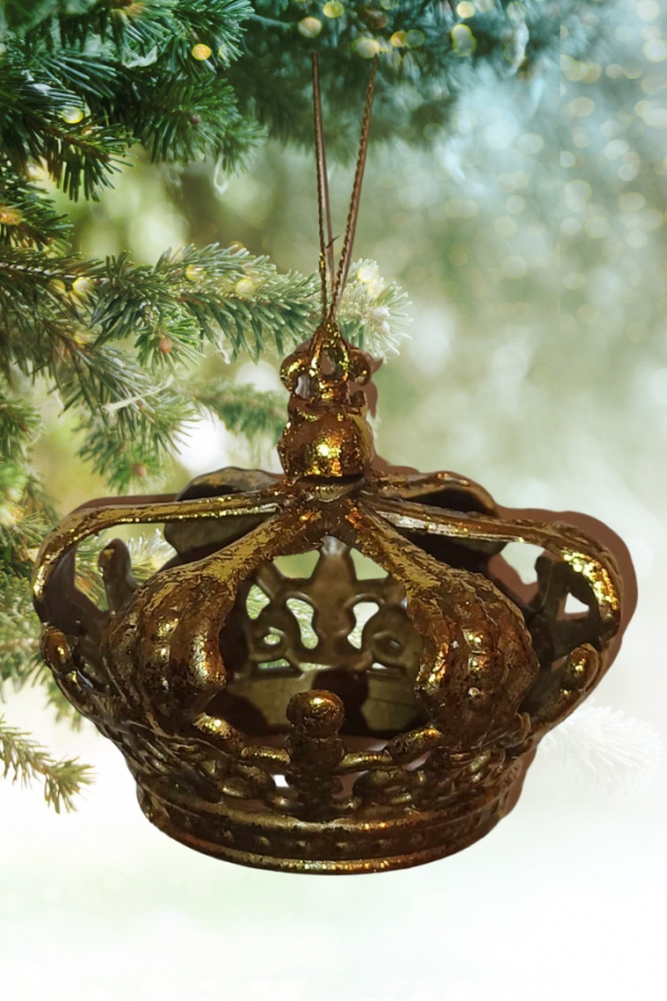 Závesná dekorácia - koruna